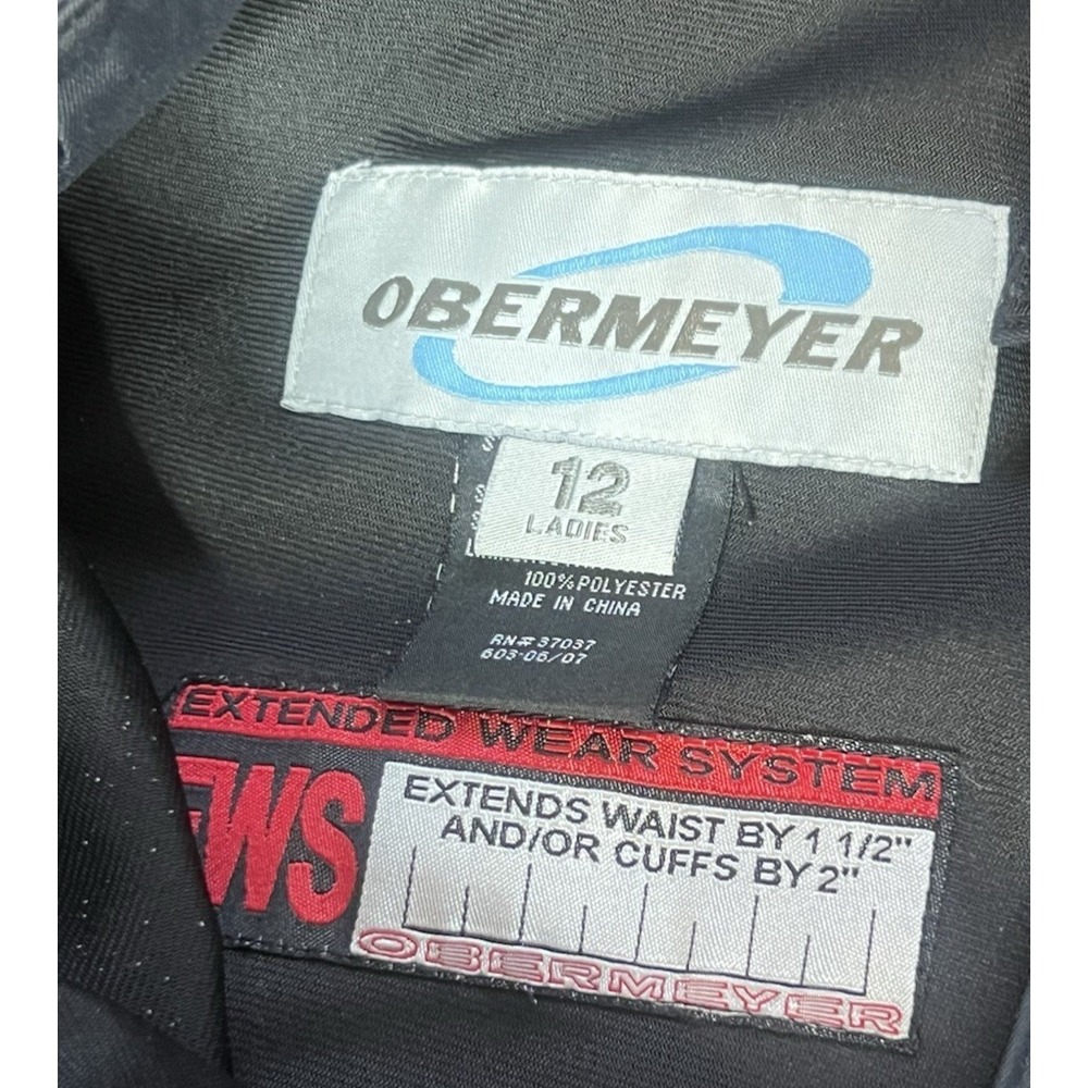 Obermeyer EWS Extended Wear System Snow Ski Snowboard Pants Women's 12 Black - Picture 10 of 13